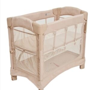 Arm's Reach Mini 3-in-1 Co-Sleeper Bassinet, Tan